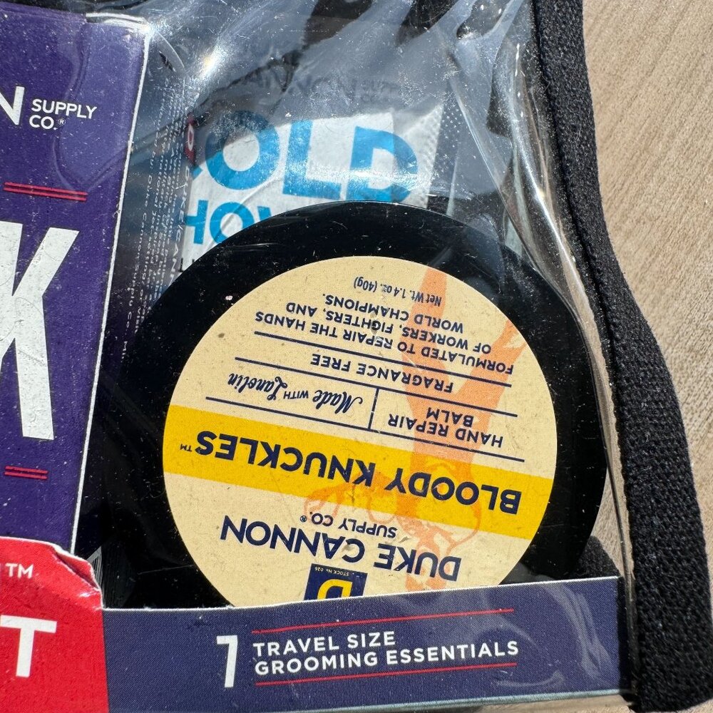 Duke Cannon Handsome Man Travel Kit With 7 Grooming Essentials - Picture 7 of 9